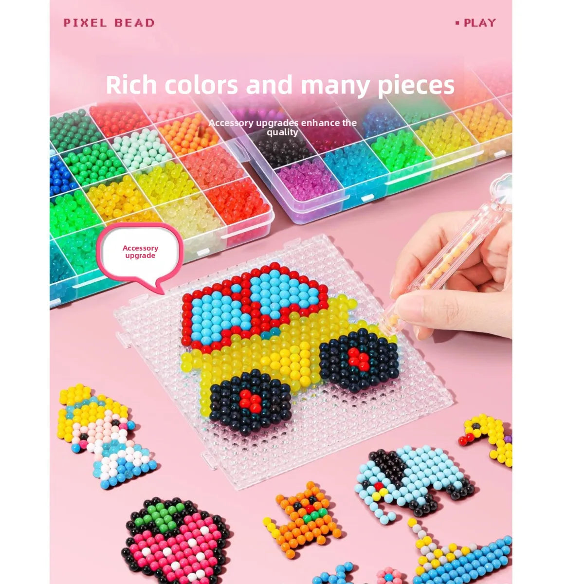 Vostara Luminous Magic Beads DIY Educational Craft