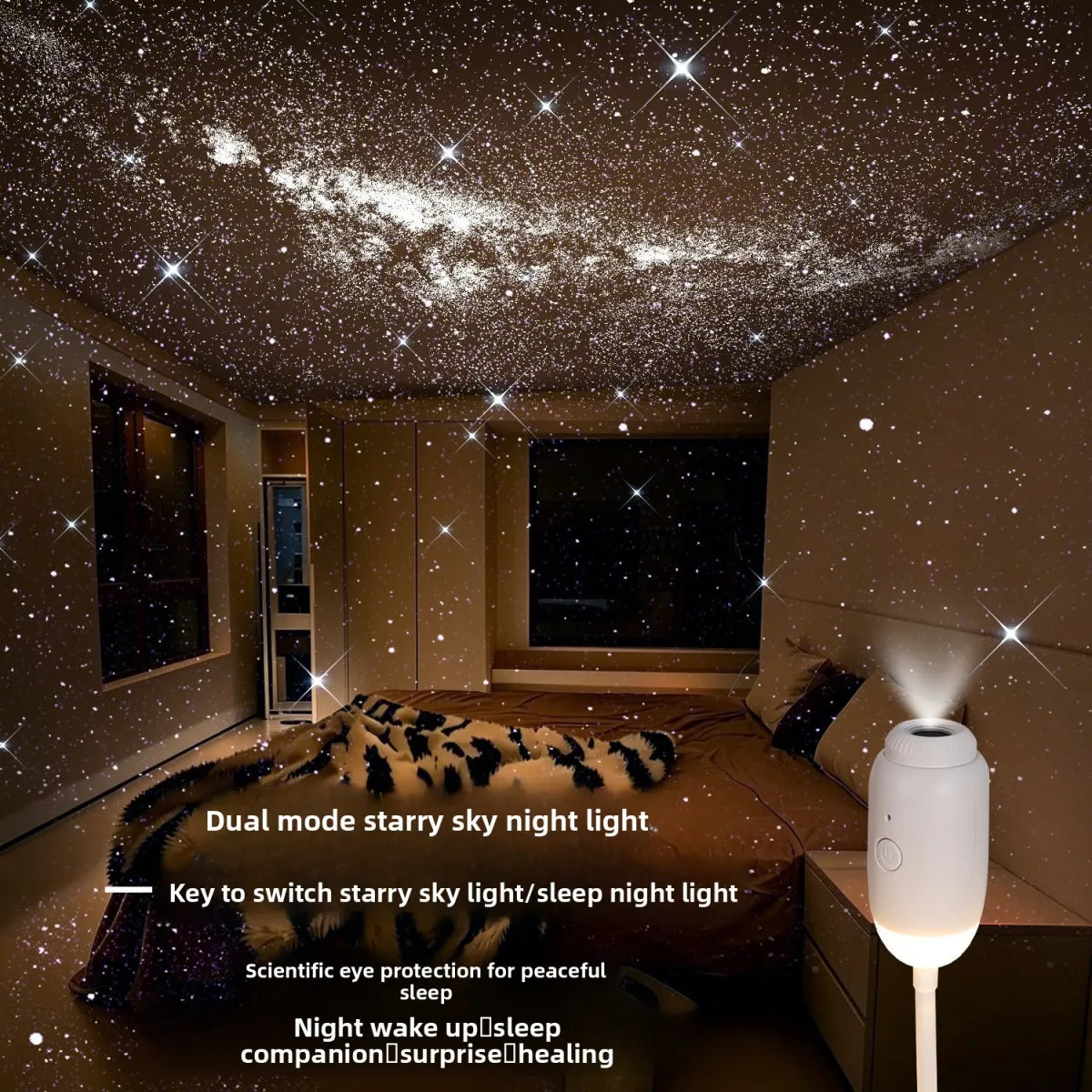 Vostara USB Star Projection Lamp