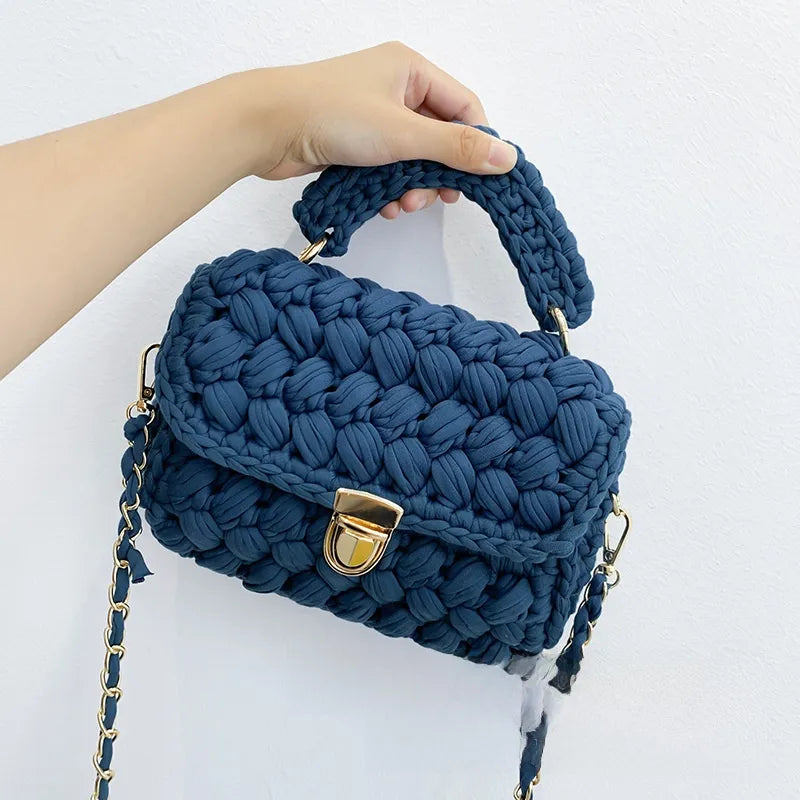 Vostara Handmade Woven Crossbody Bag