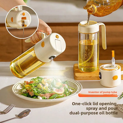 Vostara Glass Oil Dispenser Bottle