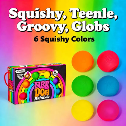 Vostara Rainbow Teenie Stress Relief Ball