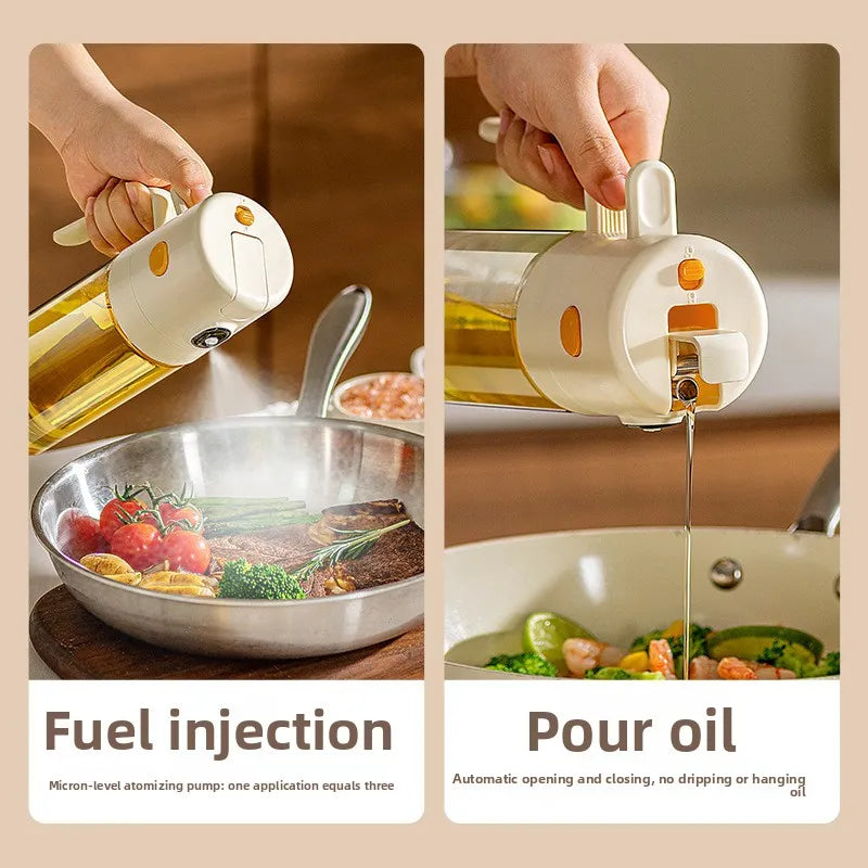 Vostara Glass Oil Dispenser Bottle