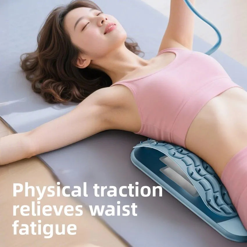 Vostara Inflatable Lumbar Reliever, Adjustable Air Bag Waist Support Plate to Relieve Lumbar Disc and Waist Stretching Artifact Wholesale