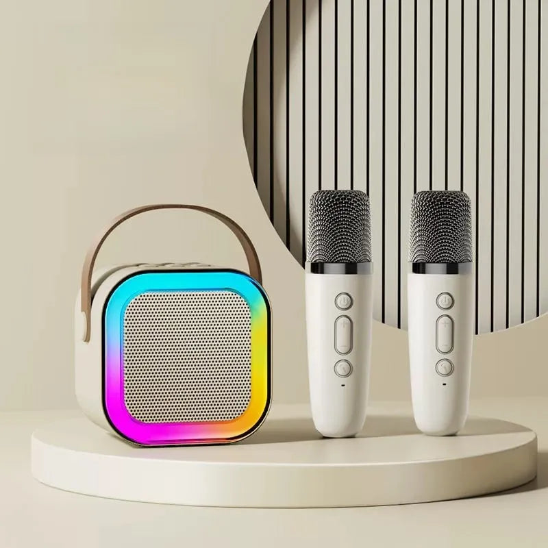 Vostara Portable Bluetooth Karaoke Speaker with Microphone