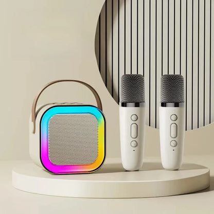 Vostara Portable Bluetooth Karaoke Speaker with Microphone