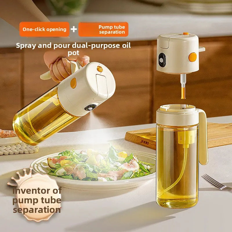 Vostara Glass Oil Dispenser Bottle