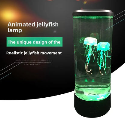 Vostara Remote Control Color Changing Jellyfish USB Night Light
