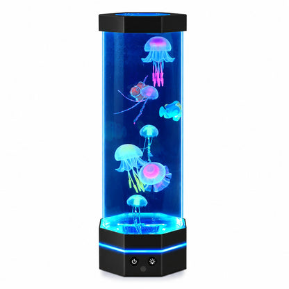 Vostara Remote Control Color Changing Jellyfish USB Night Light