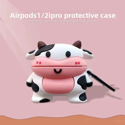 Vostara Cartoon Silicone AirPods Case Cover