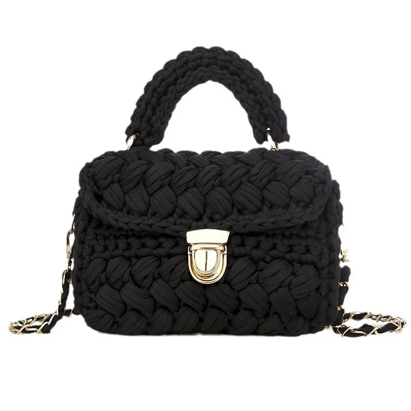 Vostara Handmade Woven Crossbody Bag