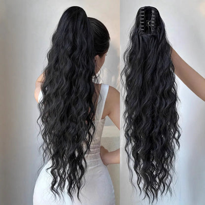 Vostara Synthetic Hair Ponytail with Claw Clip