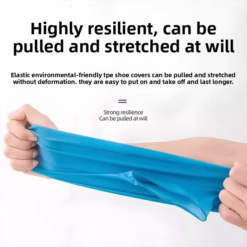 Vostara Waterproof Non-Slip PVC Shoe Covers
