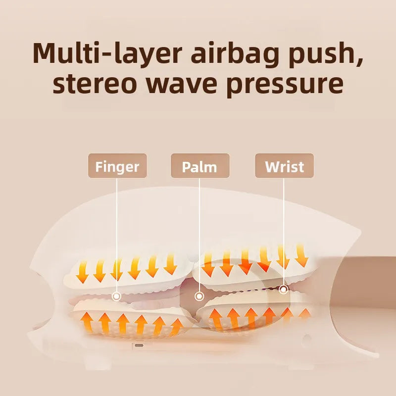 Vostara Hand Massager with Heating and Air Wave Technology