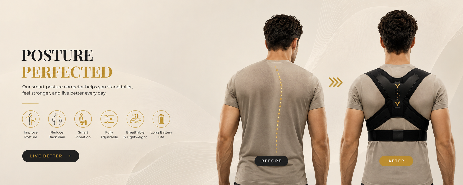 Vostara Posture Corrector for Shoulder and Back Support - Product Details 3