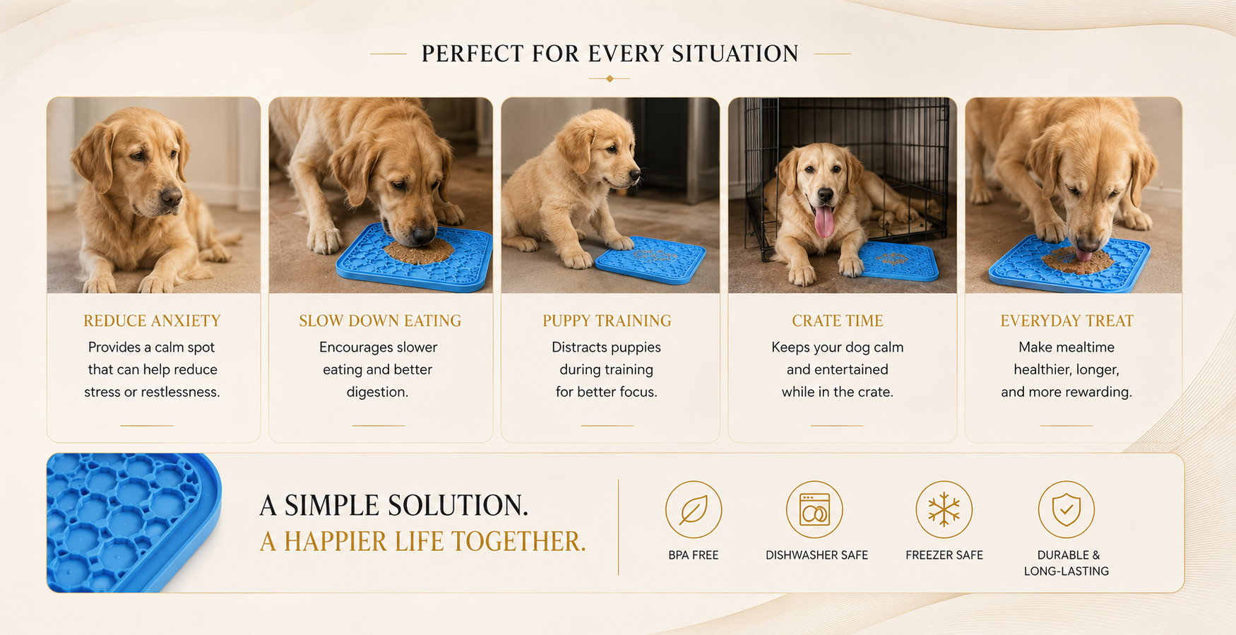 Vostara Silicone Pet Licking Slow Feeder Pad - Product Details 3
