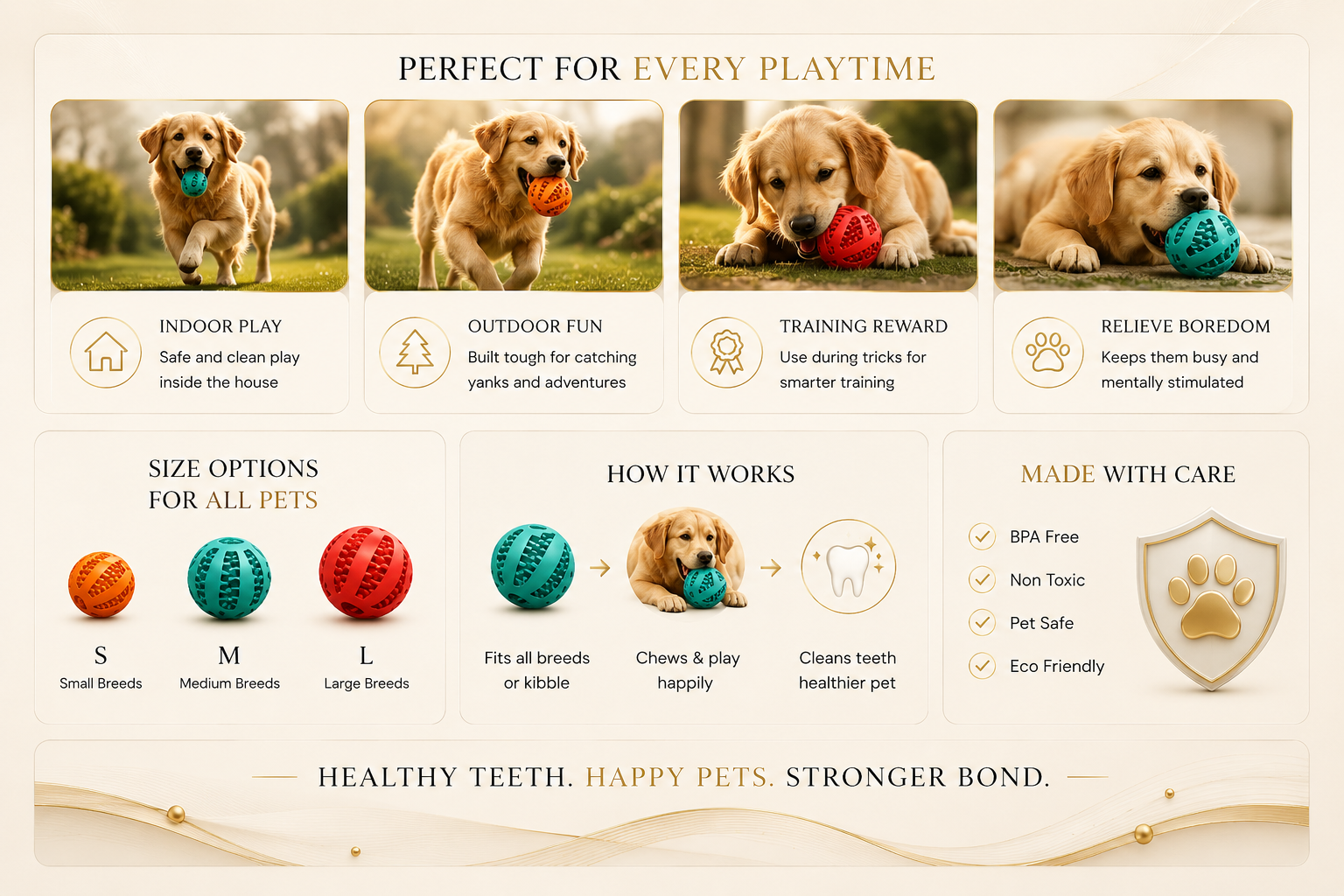 Vostara Pet Chew Toy with Food Dispenser - Product Details 3