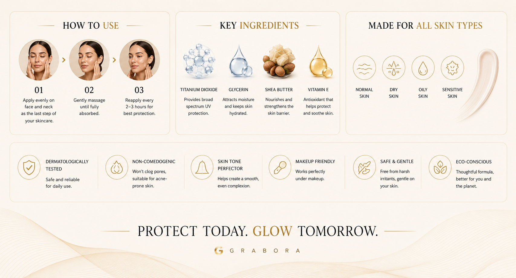 Vostara Sunscreen Moisturizing Cream - Product Details 3