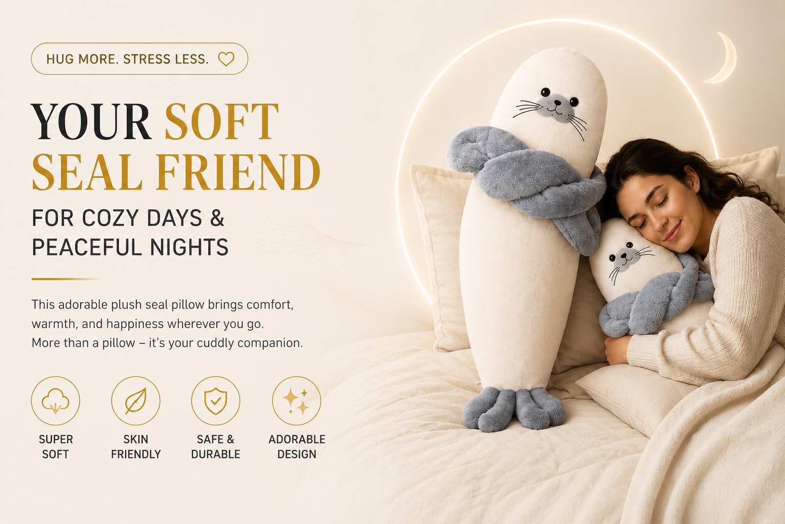 Vostara Soothing Patting Doll Pillow - Product Details 1