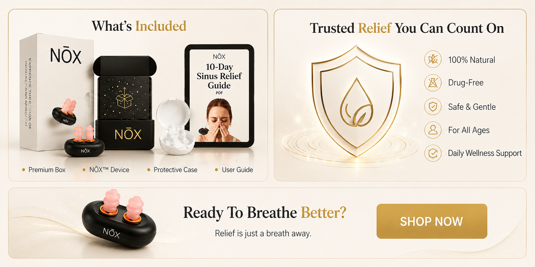 Vostara NŌX™ — Instant Sinus & Pressure Relief - Product Details 3