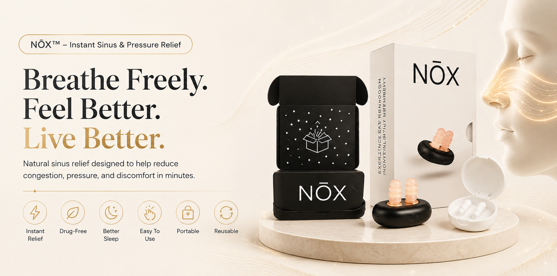 Vostara NŌX™ — Instant Sinus & Pressure Relief - Product Details 4