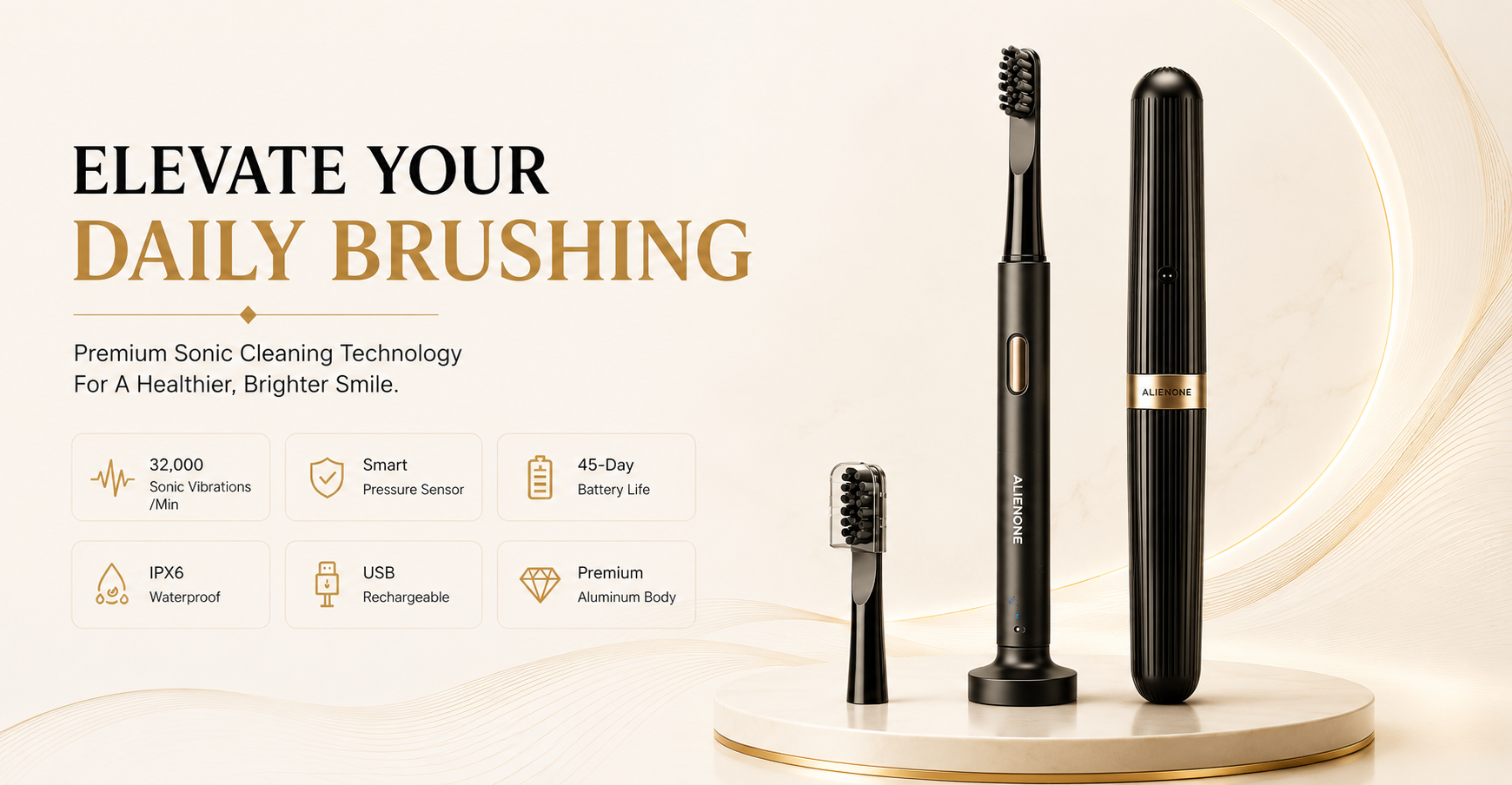 Vostara Electric Toothbrush - Product Details 1