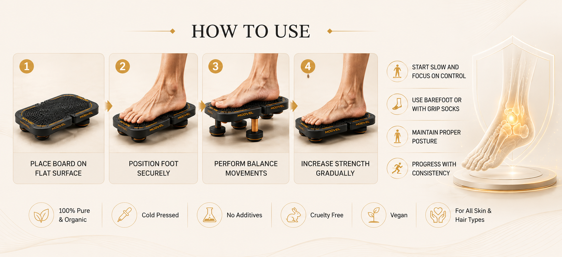 Vostara EMS Foot Massage Pad with Pulse Technology - Product Details 2