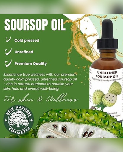 Vostara Best Nature's Cosmetics Organic Soursop Oil