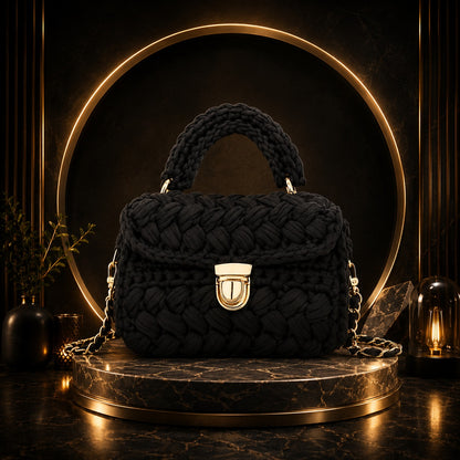 Vostara Handmade Woven Crossbody Bag