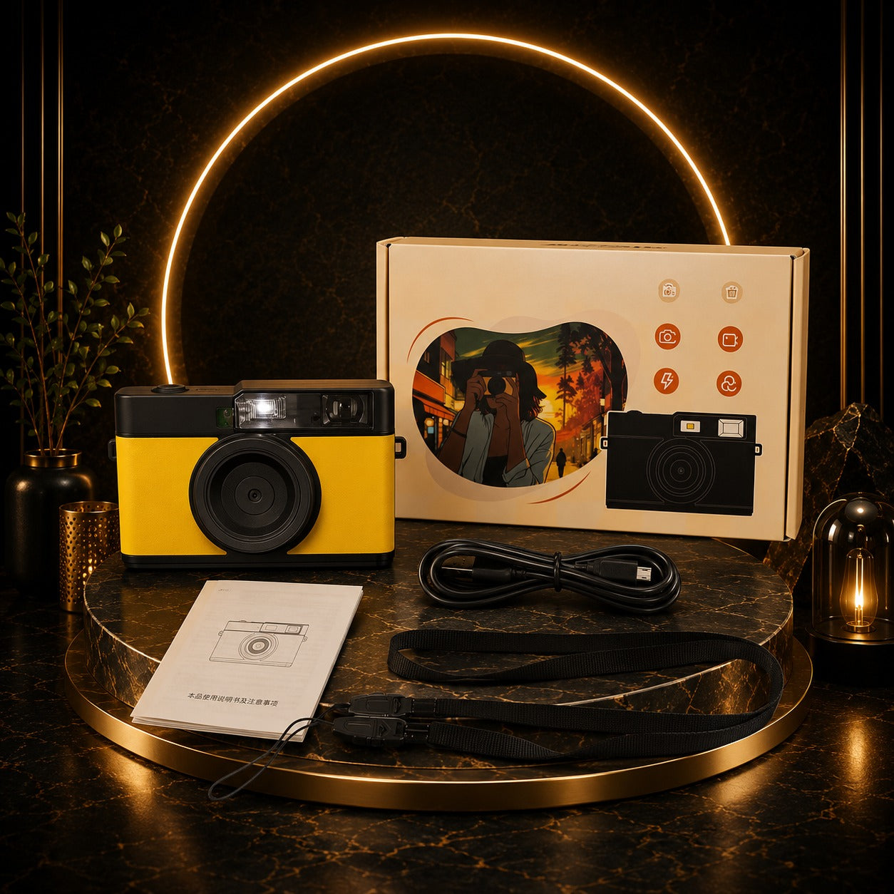 Vostara Retro Digital Camera with HD Filters