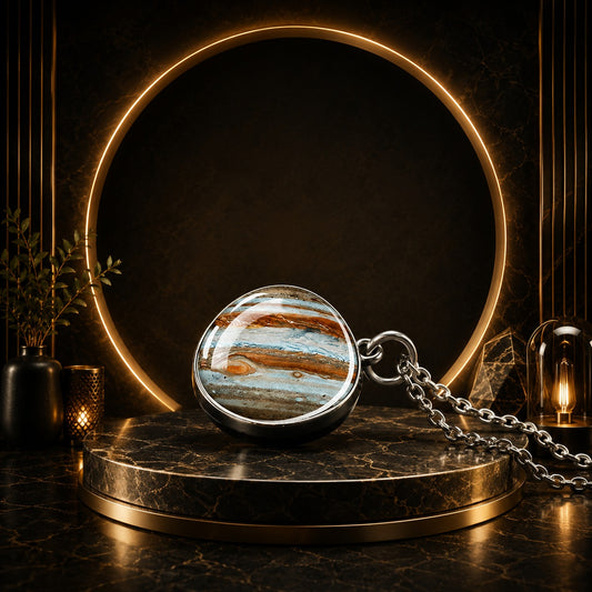Vostara Solar System Pendant Necklace