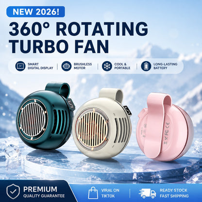 Vostara  Portable USB Rechargeable Bladeless Mini Fan