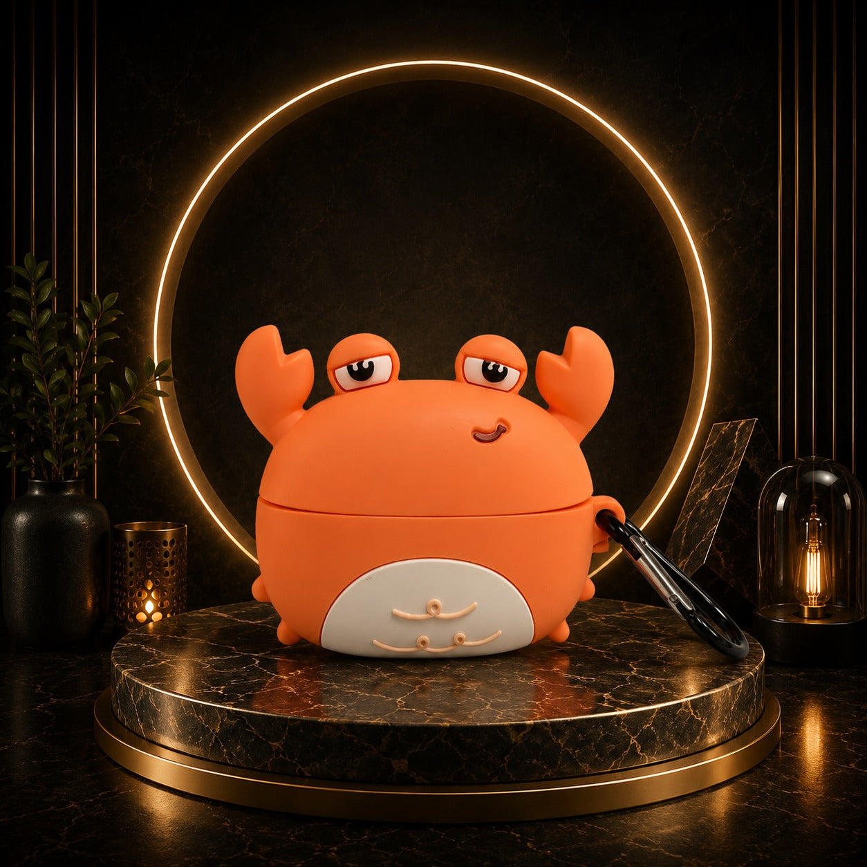 Vostara Cartoon Silicone AirPods Case Cover