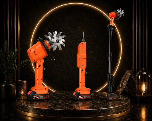 Vostara Handheld Electric Garden Tiller and Weeder