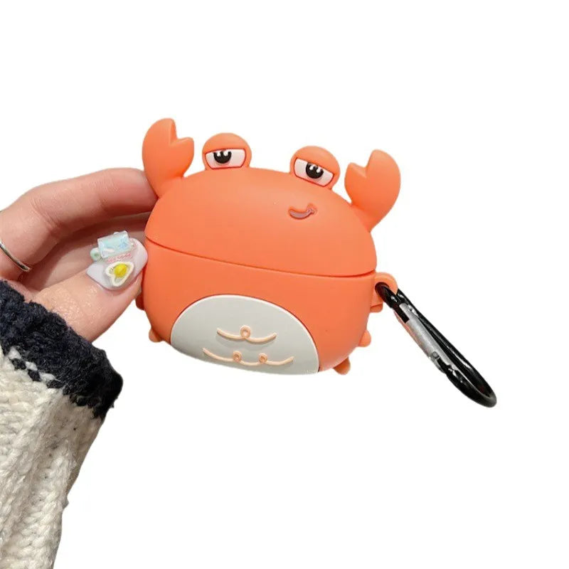 Vostara Cartoon Silicone AirPods Case Cover