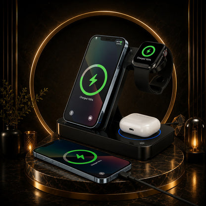 Vostara Universal 4-in-1 Wireless Fast Charger