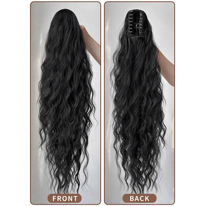 Vostara Synthetic Hair Ponytail with Claw Clip