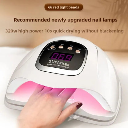 Vostara LED Nail Lamp with Red Light Technology