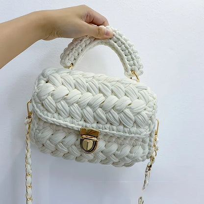 Vostara Handmade Woven Crossbody Bag