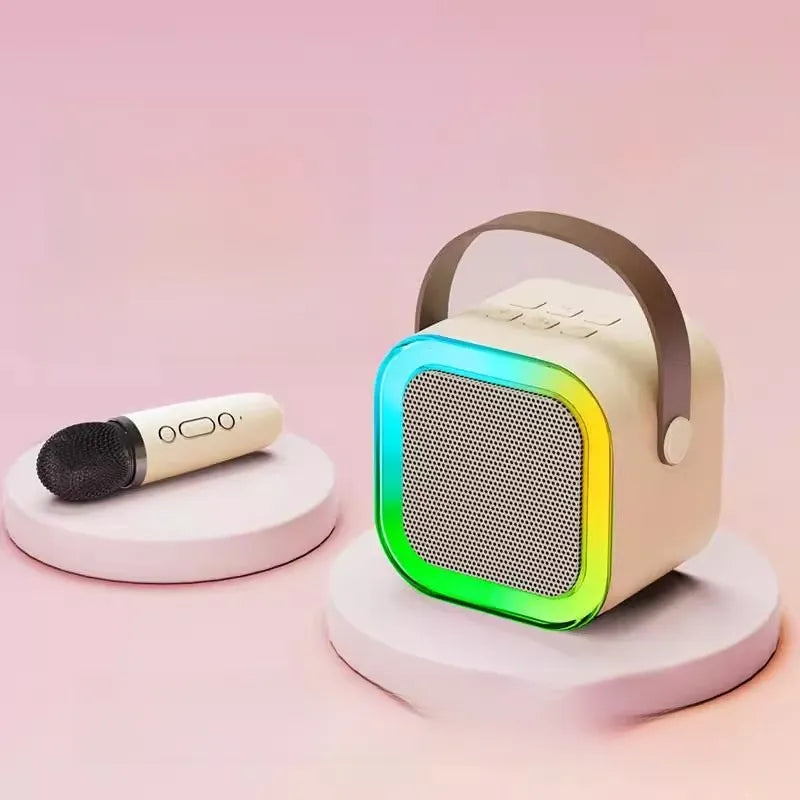 Vostara Portable Bluetooth Karaoke Speaker with Microphone