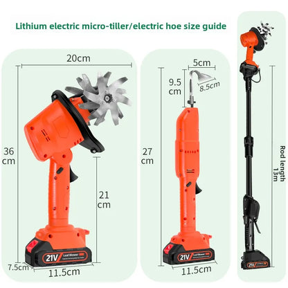 Vostara Handheld Electric Garden Tiller and Weeder